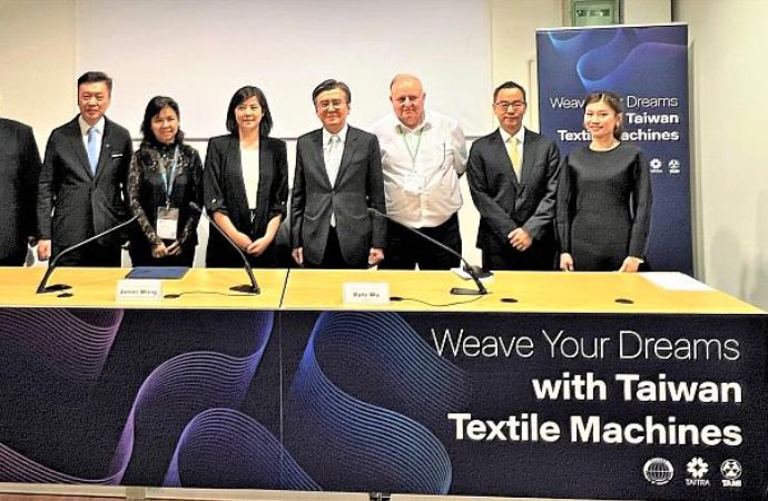 貿易局助臺灣紡織機械業者於米蘭展強力亮相